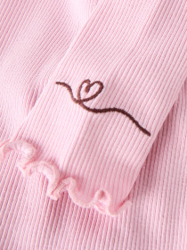 NAME IT Rib Bluse Kayla Bleached Mauve